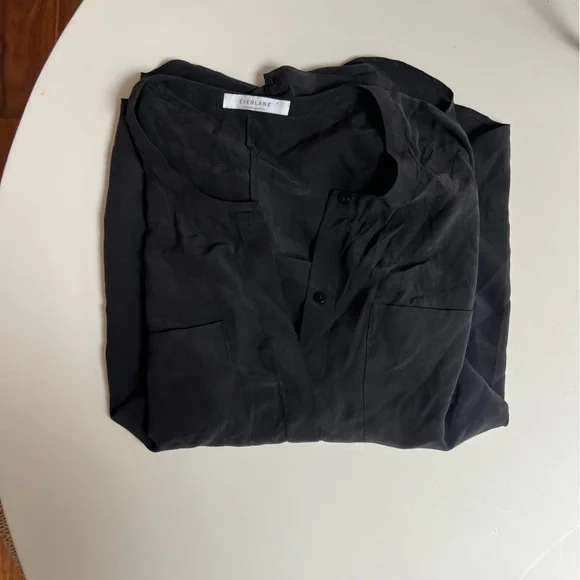 Everlane Black Women's Blouse - Picture 3 of 3
